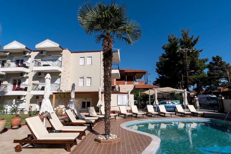 Hotel Olympia Pefkochori Exterior foto